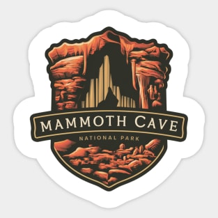 Mammoth Cave NP Kentucky Sticker